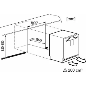 Miele K 31225 Ui RE – Réfrigérateur Encastré Norme UE 60cm Entièrement Intégré 6