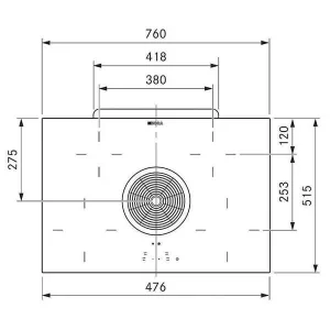 Bora Basic BHU – Plan De Cuisson Avec Système D’aspiration Intégré 6