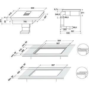 Bauknecht BVH 92 2B K/1 – Plan De Cuisson Avec Système D’aspiration Intégré 9